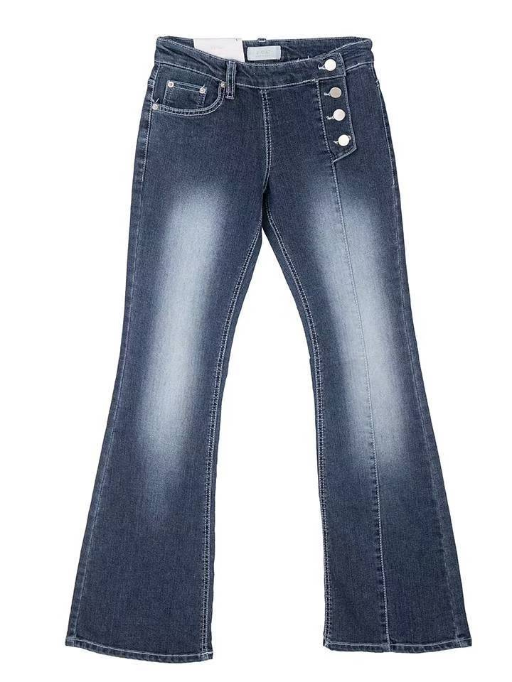 J CAT東大門㊣實拍女裝新款熱賣職業休閑時尚推薦人氣牛仔褲J CAT牛仔褲