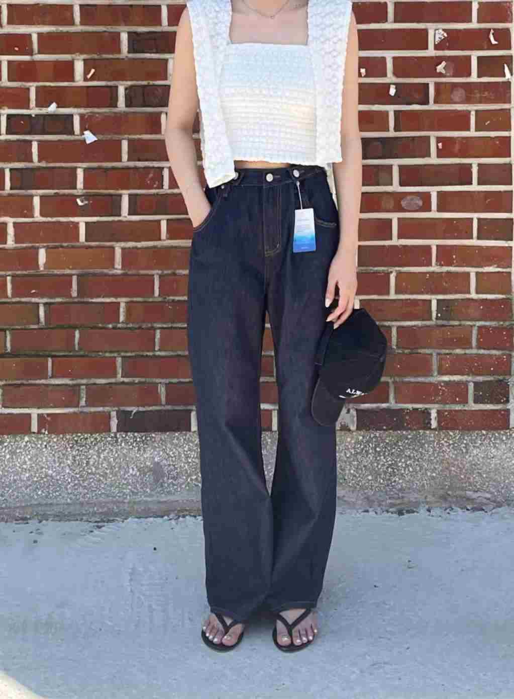 J CAT東大門㊣代購女士新款熱賣人氣休閑推薦25秋冬牛仔褲J CAT牛仔褲