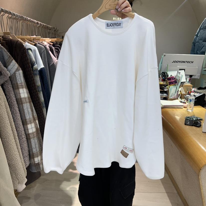 BLACKFRIDAY韓國代購㊣女裝新品推薦休閑熱賣時尚人氣長袖T恤BLACK FRIDAY長袖T恤