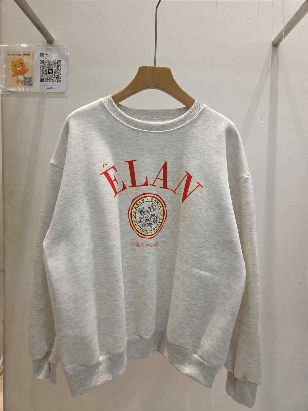 JAMES 제임스韓國代購㊣女裝新款真品時尚25秋冬推薦衛衣加絨JAMES衛衣