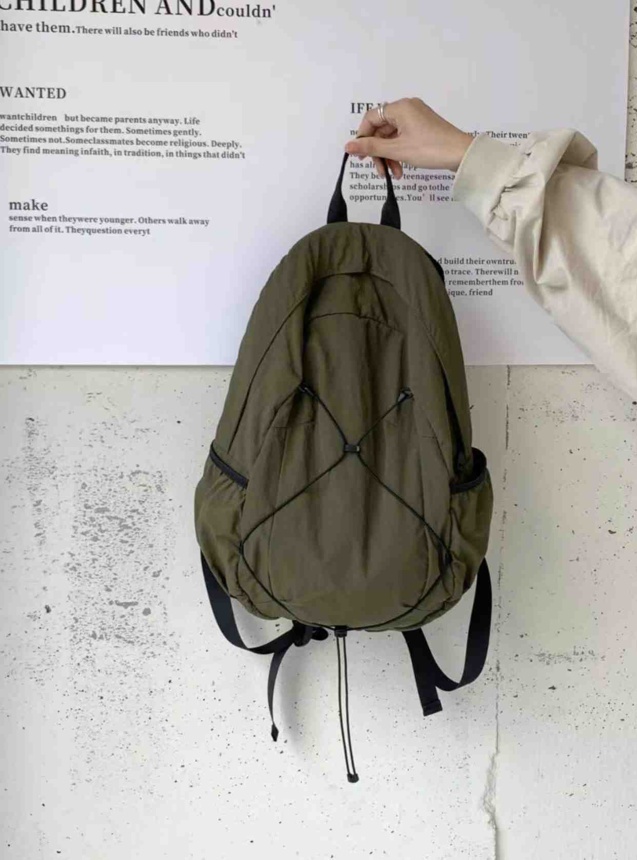 ORANGE-오렌지-OT東大門㊣代購女裝新品人氣時尚雙肩背包ORANGE雙肩背包