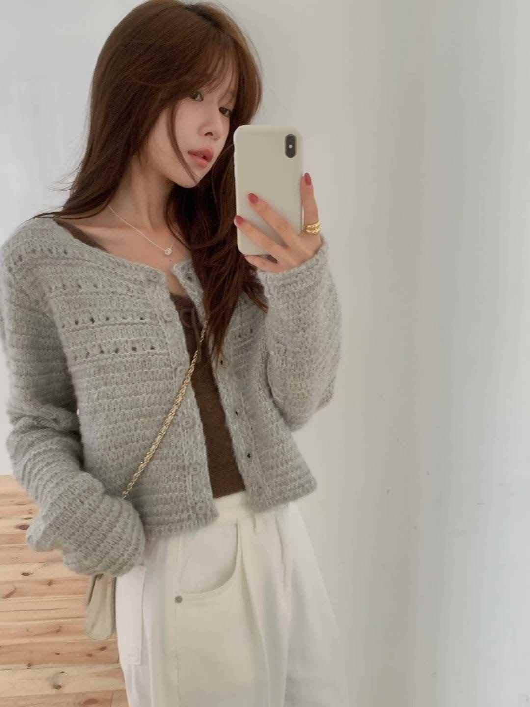 MIELLE-미엘르-OT東大門㊣實拍女裝新款時尚針織衫羊毛衫MIELLE-미엘르-OT針織衫