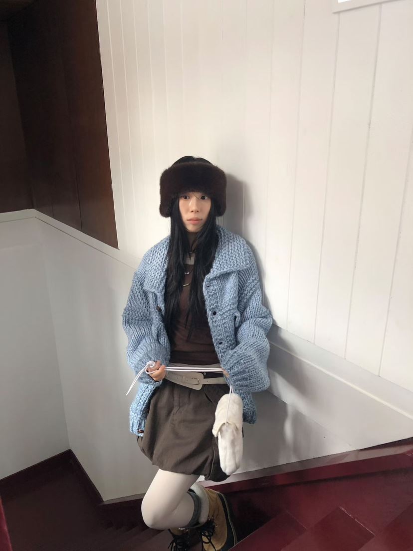 OWN東大門㊣實拍女裝新品時尚25秋冬熱賣推薦人氣職業休閑毛衣OWN毛衣