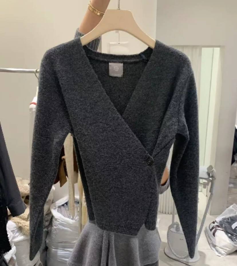 GLOW AND NYMPH東大門㊣實拍女士新品時尚人氣職業針織衫GLOW AND NYMPH針織衫