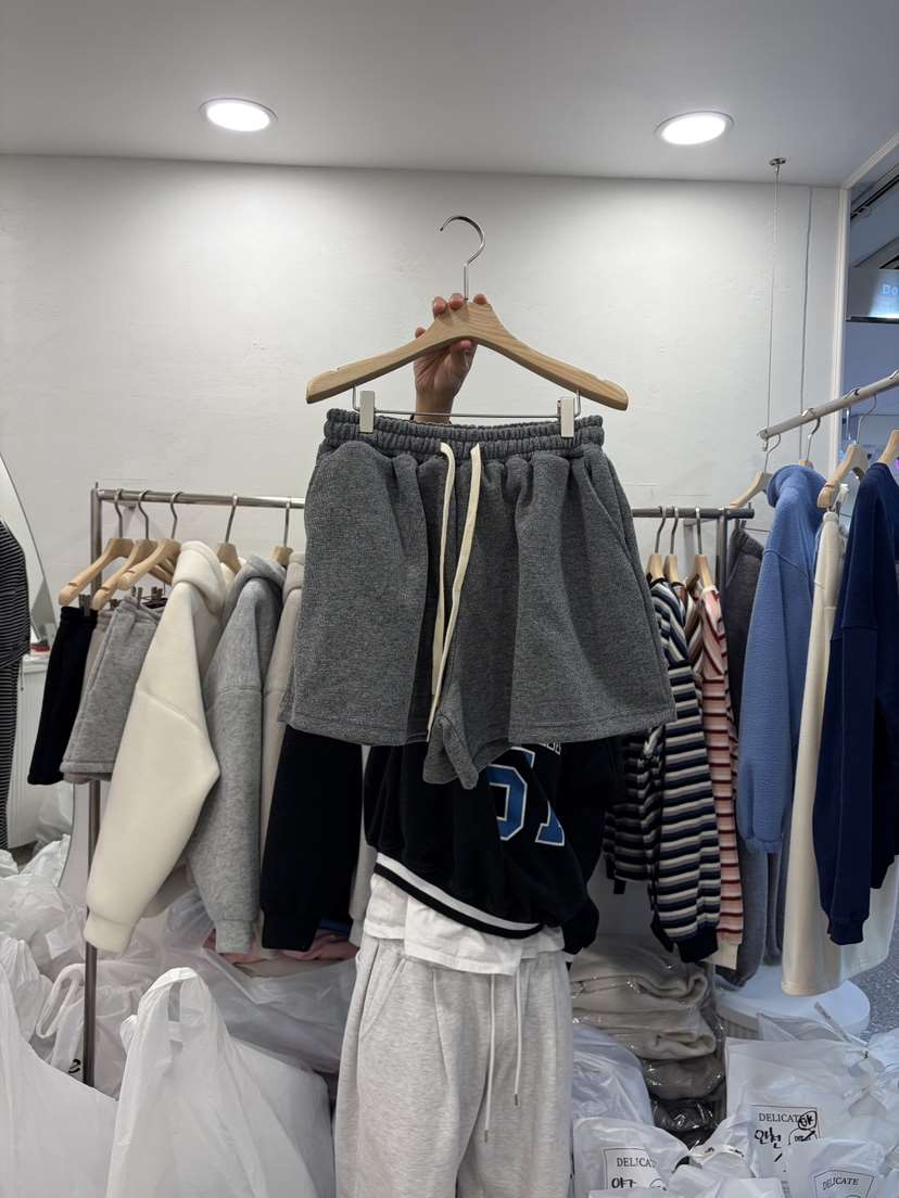 DELICATE韓國代購㊣女士新品職業時尚熱賣25秋冬真品短褲羊毛DELICATE短褲