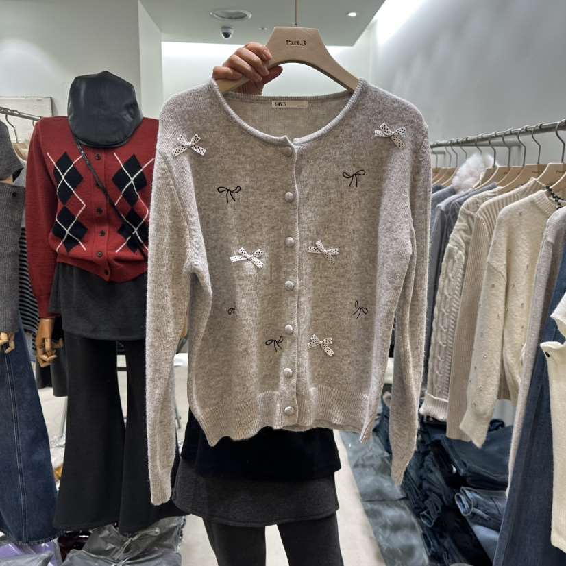 PART3韓國代購㊣女裝新款職業熱賣真品休閑推薦25秋冬針織衫開衫Part.3針織衫
