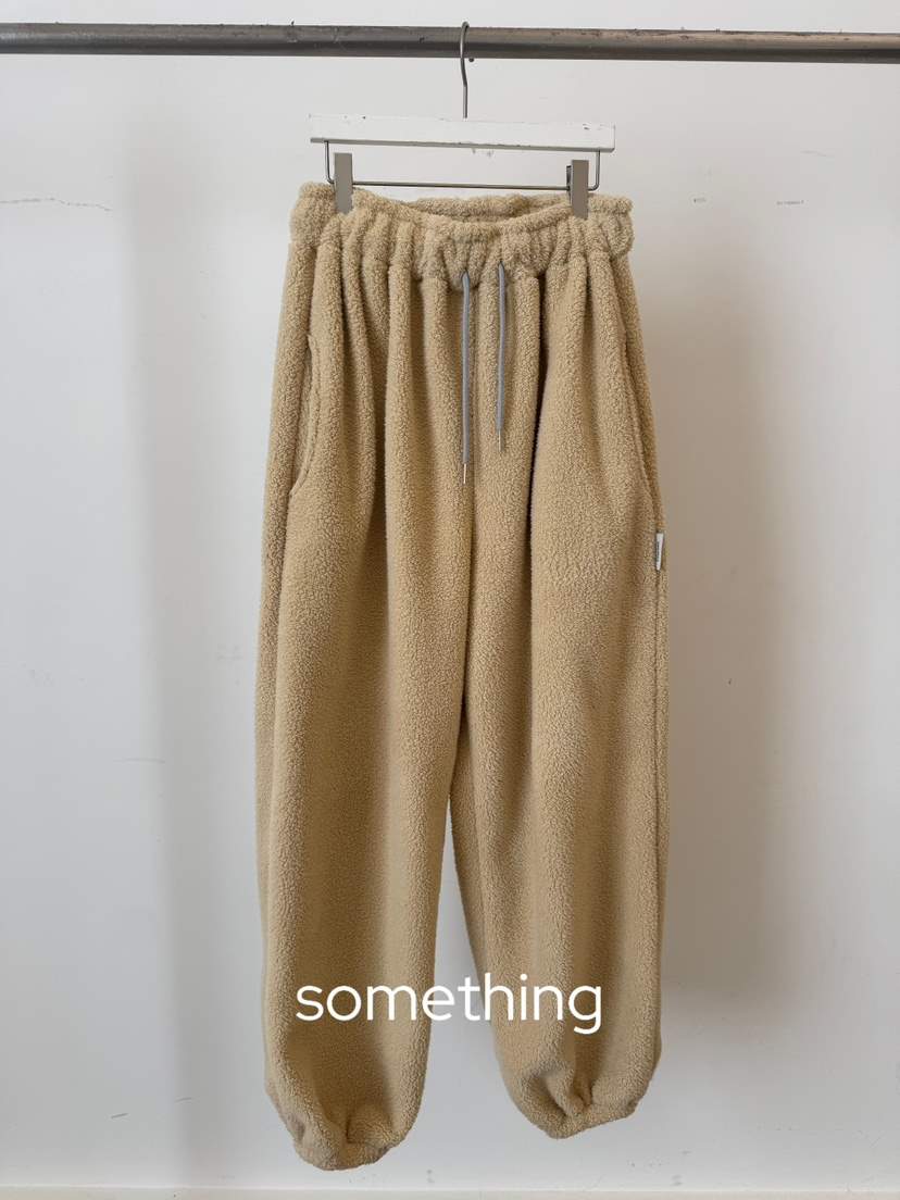 SOMETHING-L/FANCY韓國直郵㊣女裝新款25秋冬熱賣休閑褲小熊SOMETHING-L/FANCY休閑褲