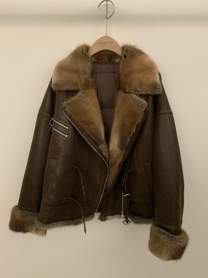 UNDER KEY東大門㊣實拍女士新品人氣時尚推薦短款羽絨服鵝絨UNDER KEY短款羽絨服