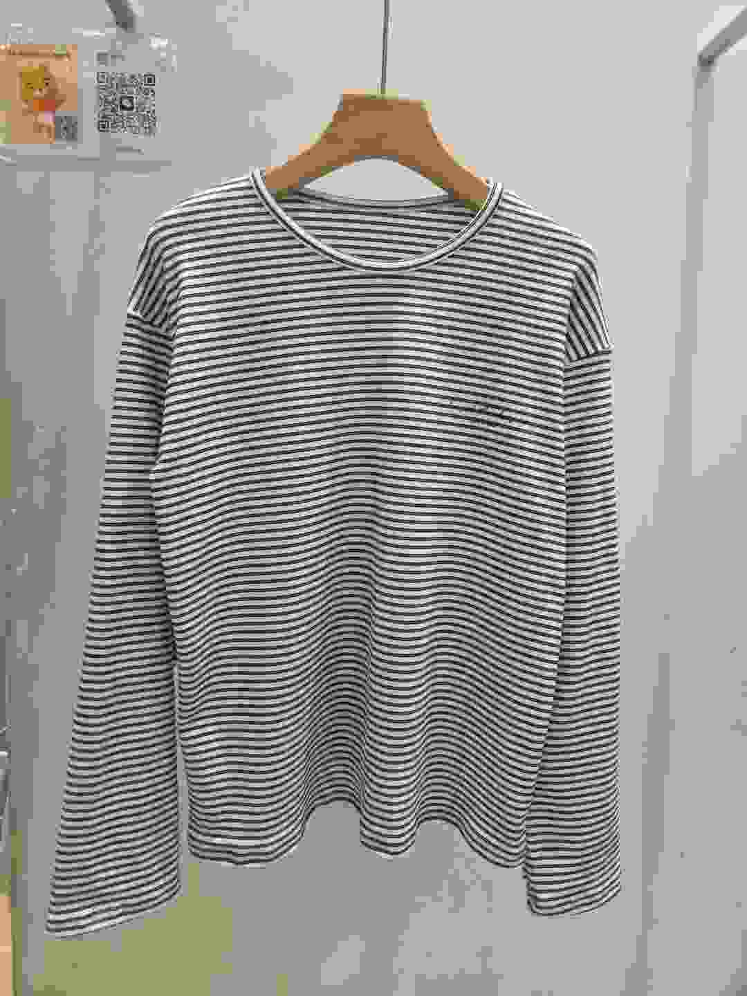 JAMES 제임스韓國直郵㊣女士新款休閑25秋冬人氣職業長袖T恤JAMES長袖T恤