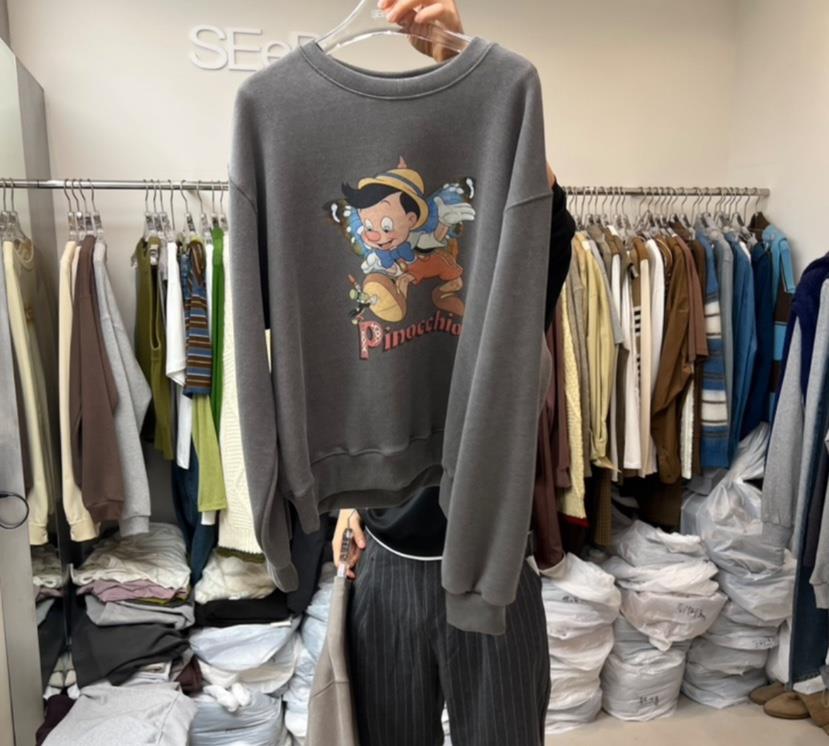 LEESEED-A韓國直郵㊣女士新款人氣職業真品時尚休閑衛衣加絨SEeD/LEESEED衛衣