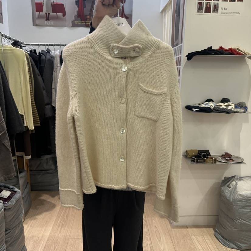 REIRAI韓國代購㊣女士新品時尚熱賣25秋冬推薦人氣毛衣高領Reirai毛衣