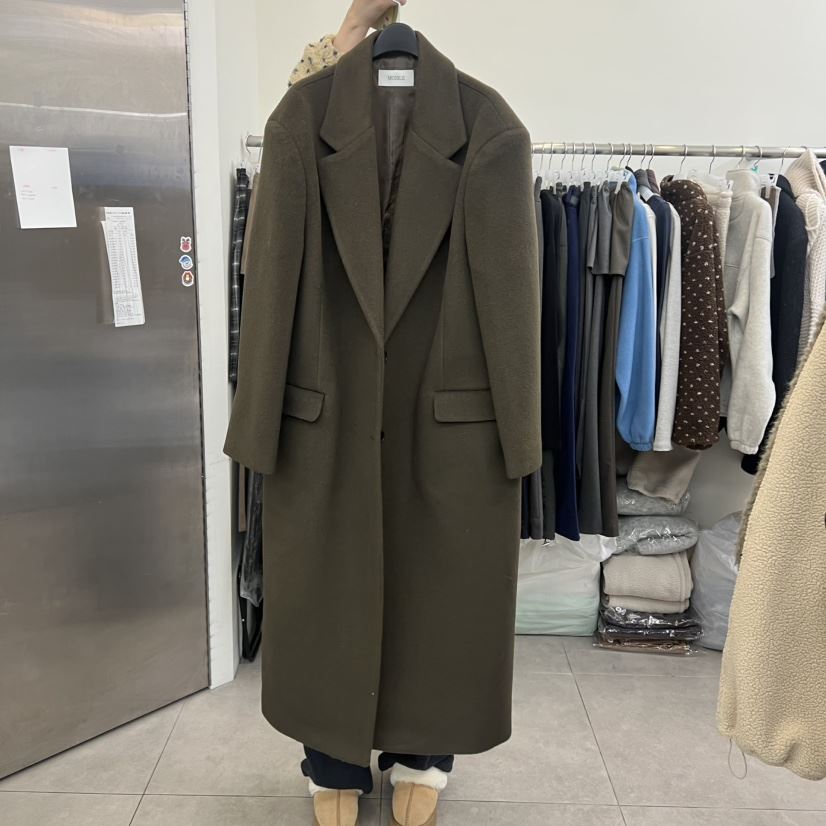 PORTS MOSS東大門㊣直郵女裝新品時尚熱賣25秋冬中長款大衣SalePORTS MOSS中長款大衣