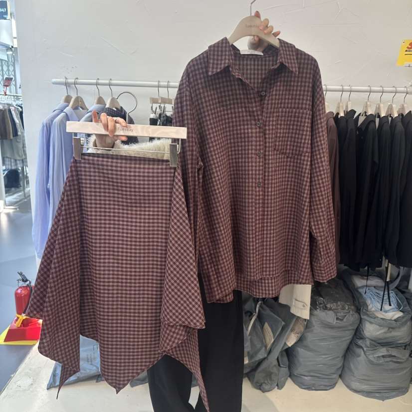 FLORAL東大門㊣實拍女裝新款推薦真品人氣襯衫蕾絲衫含圍巾FLORAL襯衫/蕾絲衫