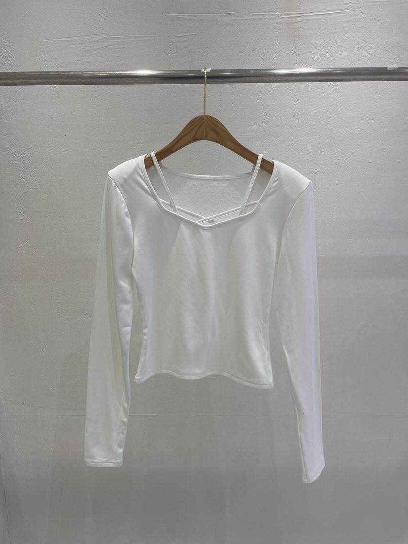 KC MARKET韓國直郵㊣女裝新款25秋冬職業人氣真品推薦長袖T恤KC MARKET長袖T恤