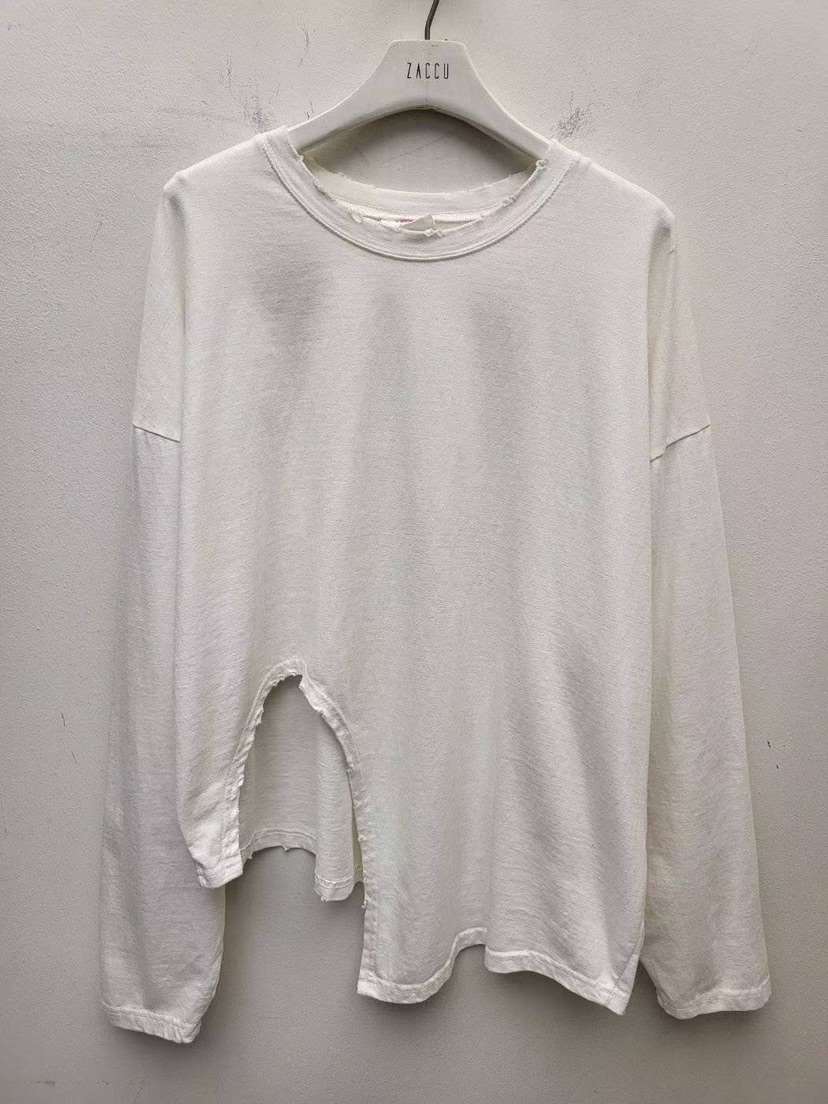 ZACCU韓國代購㊣女裝新品25秋冬時尚人氣休閑真品職業長袖T恤ZACCU長袖T恤