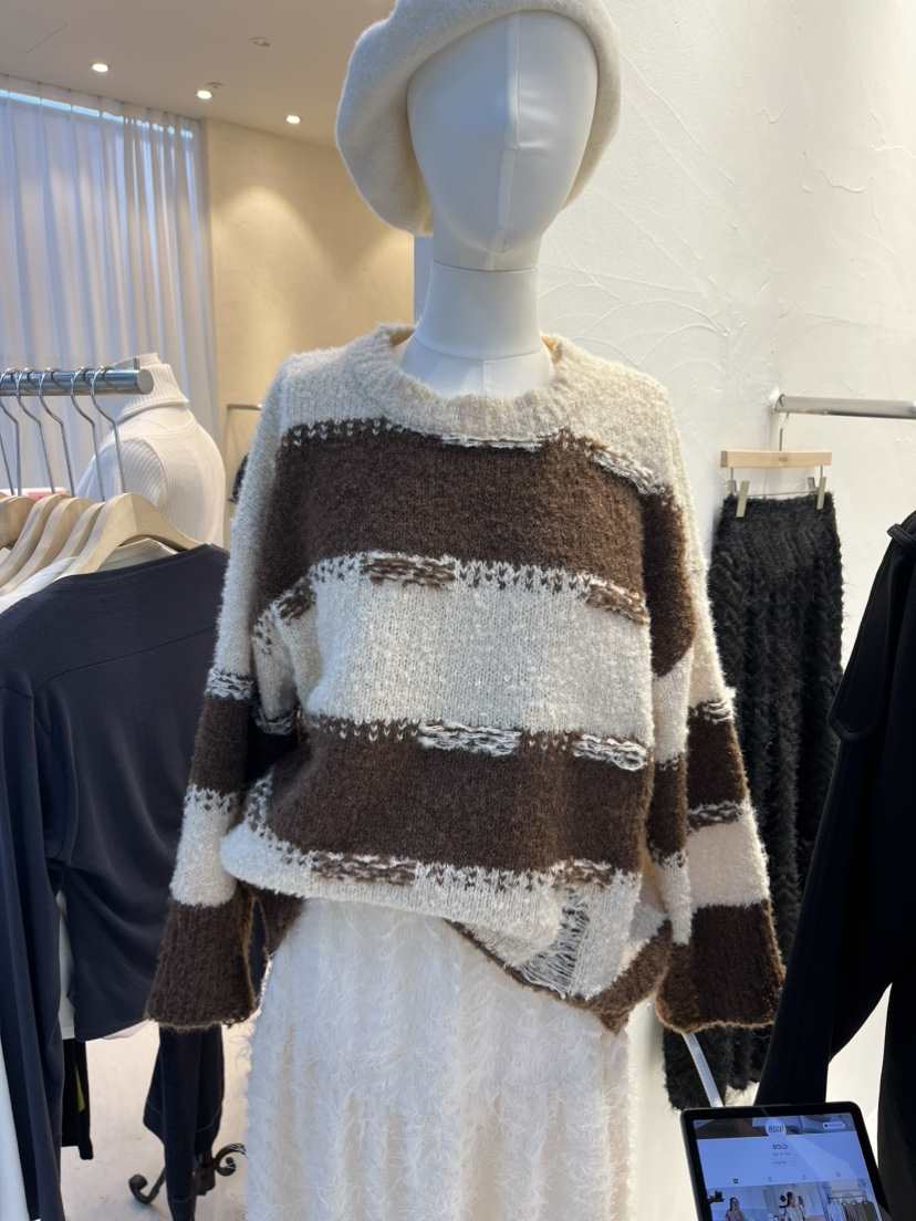 BOLD韓國代購㊣女士新款推薦真品熱賣25秋冬人氣時尚針織衫BOLD針織衫