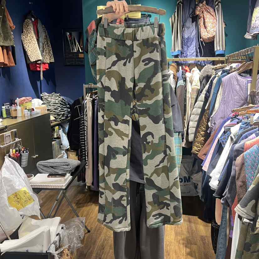 MERCI LINDA東大門㊣直郵女士新款25秋冬職業休閑褲加絨迷彩MERCI LINDA休閑褲