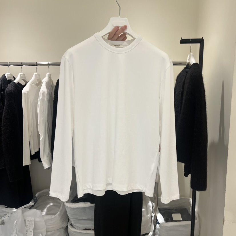 MASCULINE韓國直郵㊣女裝新款時尚真品職業25秋冬休閑長袖T恤MASCULINE長袖T恤
