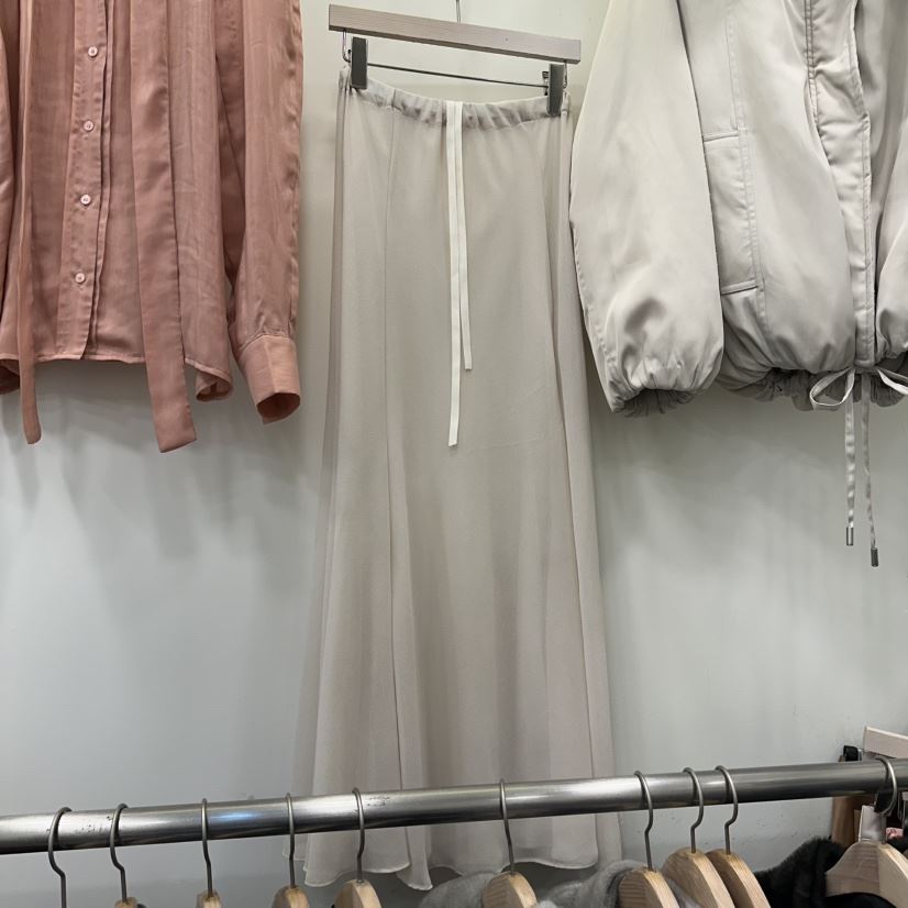 THE LOW東大門㊣實拍女裝新款人氣職業時尚真品推薦長裙雪紡THE LOW長裙