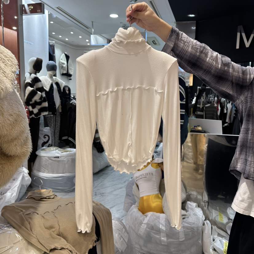 MIENNE韓國代購㊣女士新品時尚25秋冬熱賣推薦真品職業長袖T恤MIENNE長袖T恤