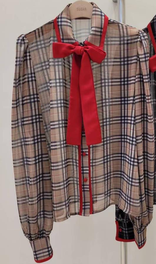 SUGAR-슈가-T東大門㊣代購女裝新品人氣熱賣真品襯衫蕾絲衫SUGAR襯衫/蕾絲衫