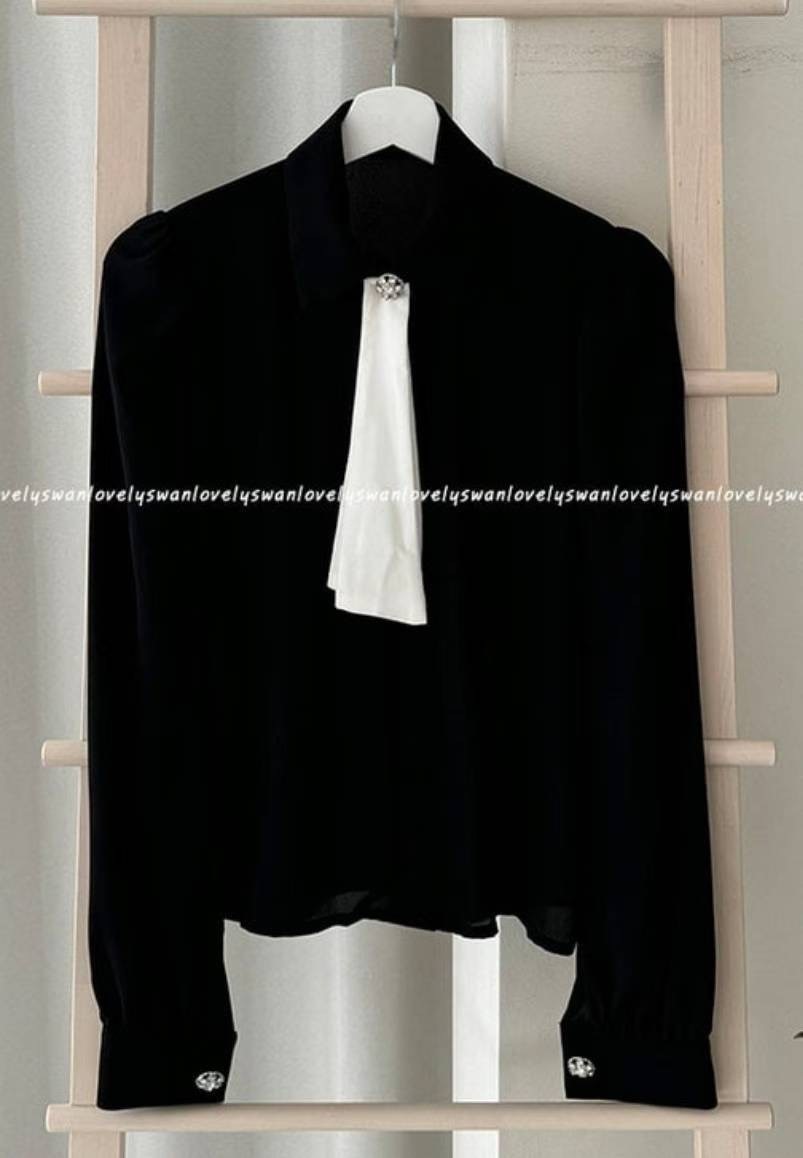 SUGAR-슈가-T東大門㊣直郵女士新品25秋冬人氣襯衫蕾絲衫SUGAR襯衫/蕾絲衫