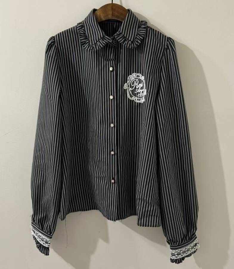 SUGAR-슈가-T韓國代購㊣女士新款時尚人氣推薦襯衫蕾絲衫SUGAR襯衫/蕾絲衫