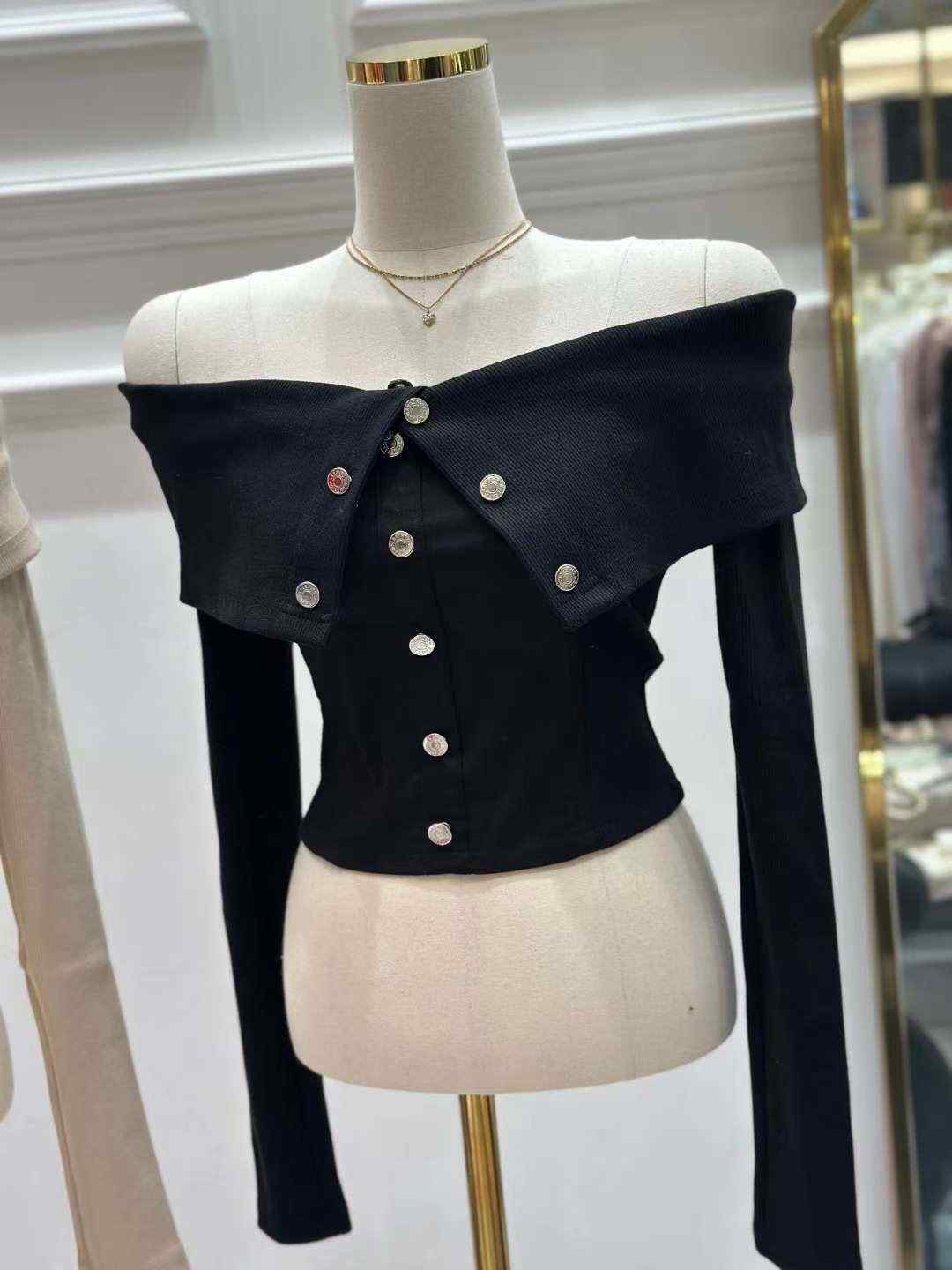 HEE SHOP東大門㊣直郵女裝新品推薦時尚職業熱賣人氣長袖T恤HEE SHOP長袖T恤