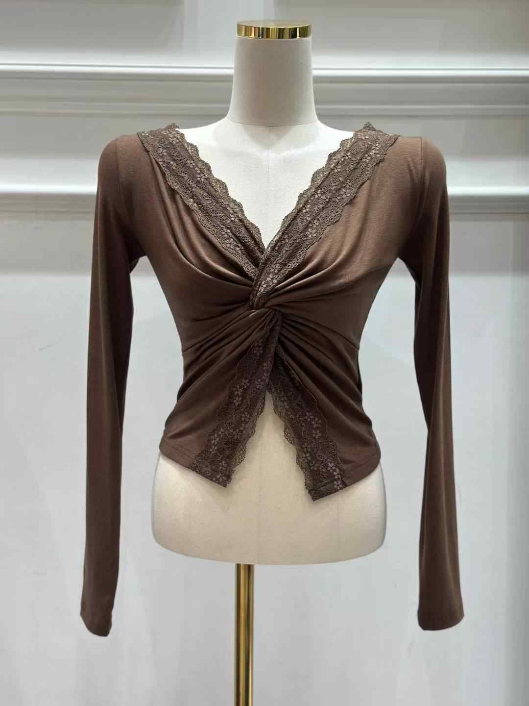 HEE SHOP東大門㊣實拍女士新品休閑真品時尚熱賣人氣長袖T恤HEE SHOP長袖T恤