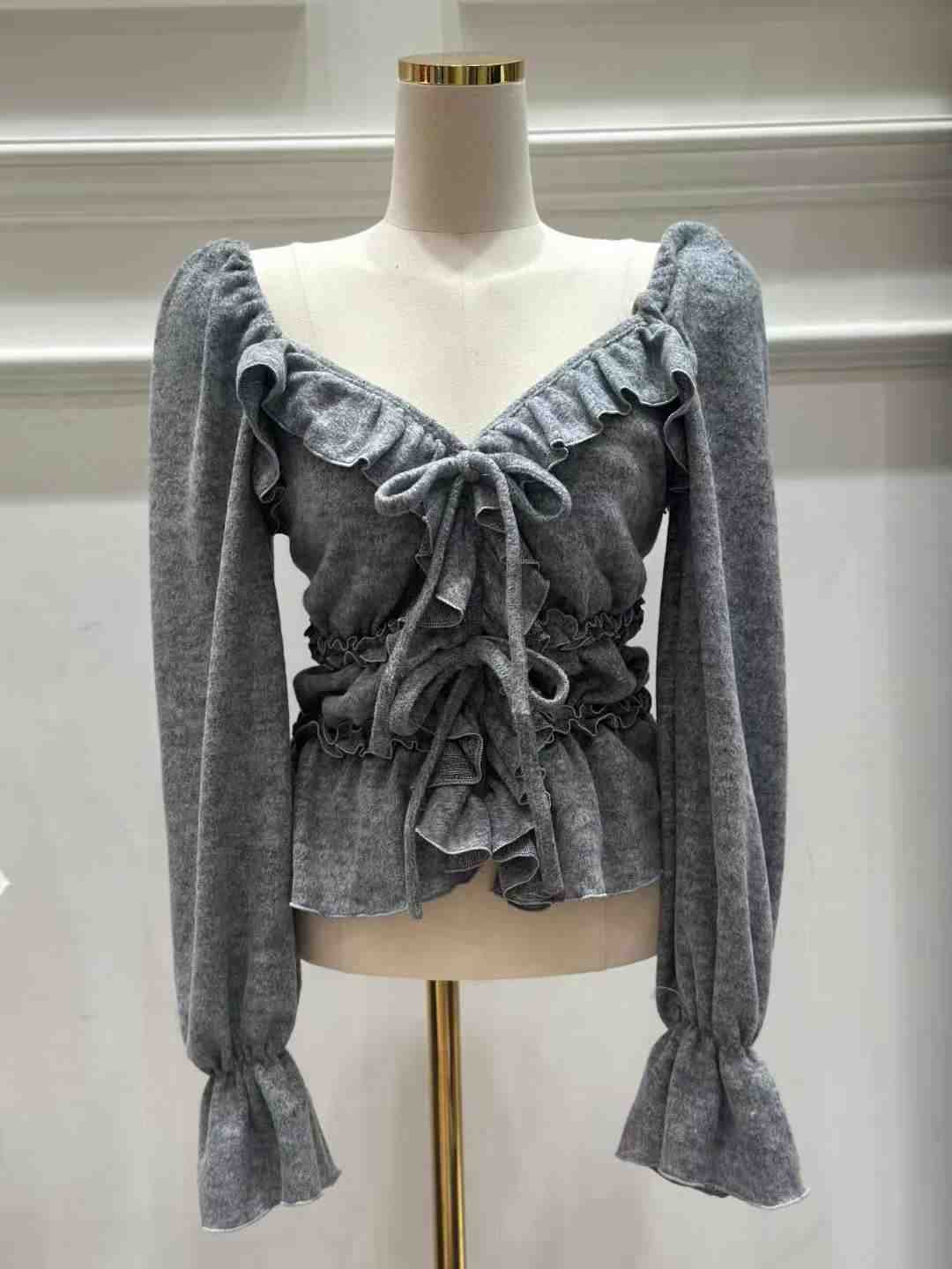 HEE SHOP東大門㊣直郵女裝新品時尚人氣職業25秋冬長袖T恤HEE SHOP長袖T恤