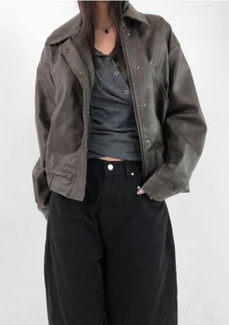 HIDDENHILLS韓國直郵㊣女士新品休閑時尚人氣真品推薦熱賣夾克HIDDENHILLS夾克