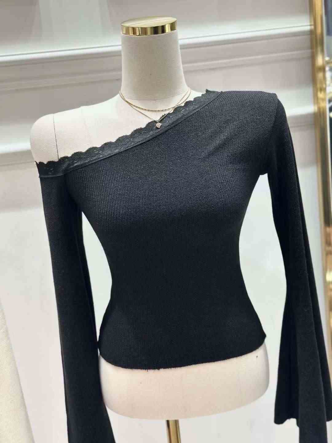 HEE SHOP東大門㊣直郵女裝新款熱賣時尚人氣25秋冬長袖T恤HEE SHOP長袖T恤