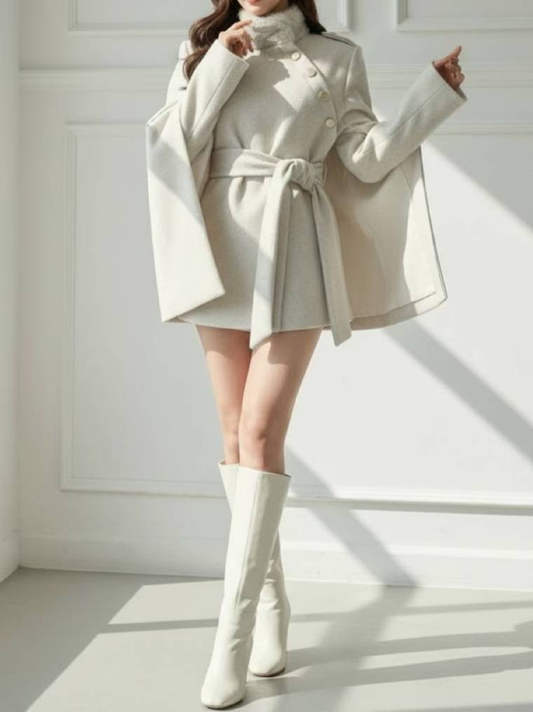 HEE SHOP韓國直郵㊣女裝新品真品熱賣推薦25秋冬時尚連衣裙HEE SHOP連衣裙