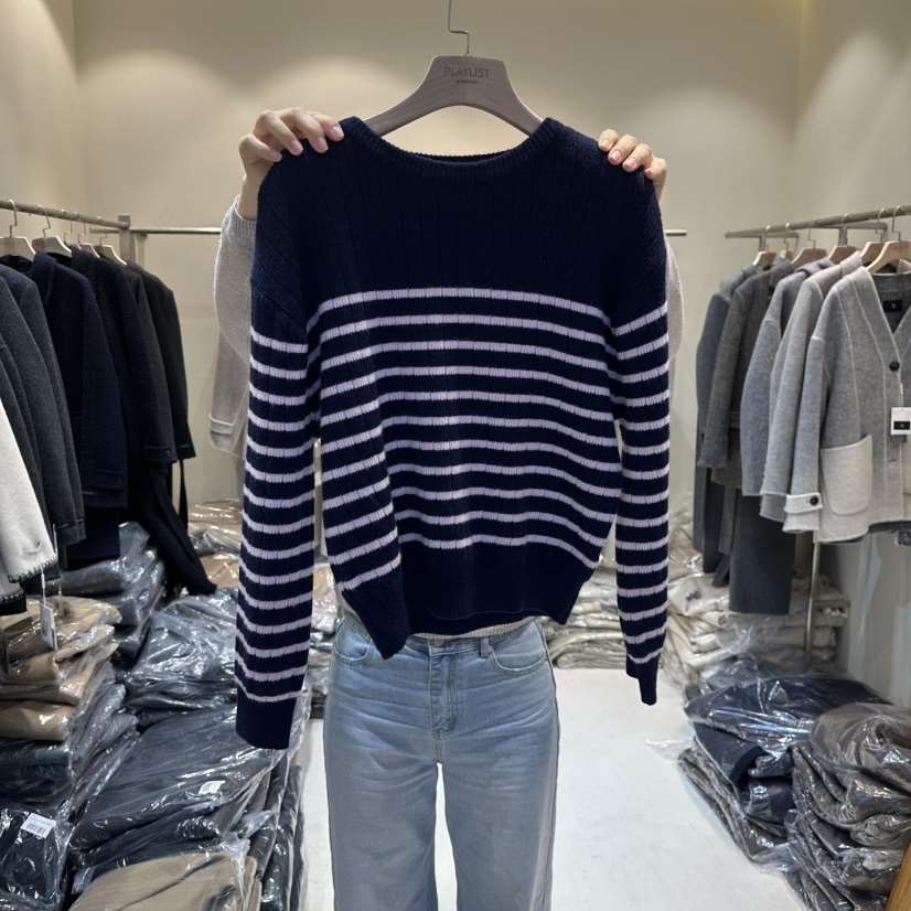 HER韓國直郵㊣女裝新款時尚推薦職業熱賣25秋冬人氣毛衣羊毛HER毛衣