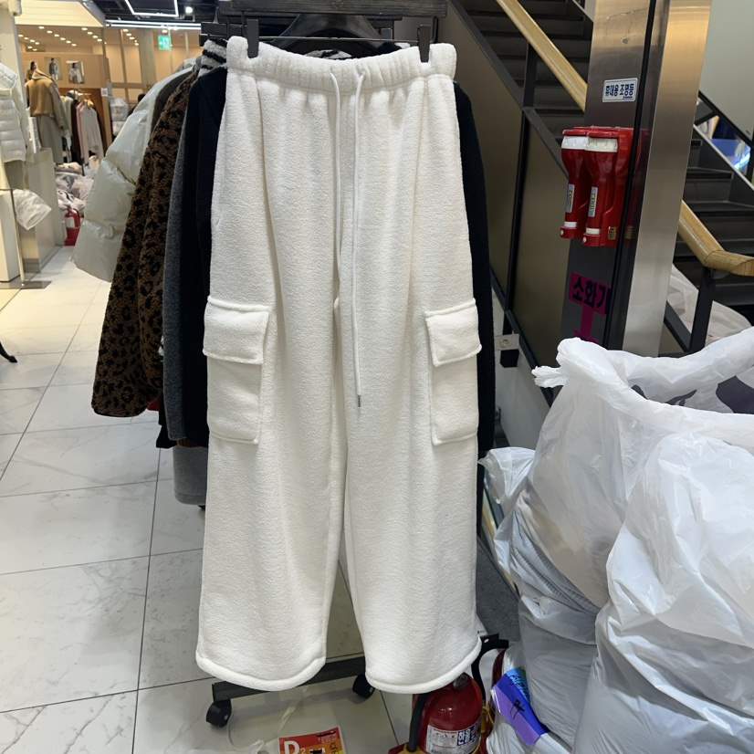 A2/D2韓國直郵㊣女士新款職業熱賣推薦時尚休閑褲工裝褲加絨A2/D2休閑褲