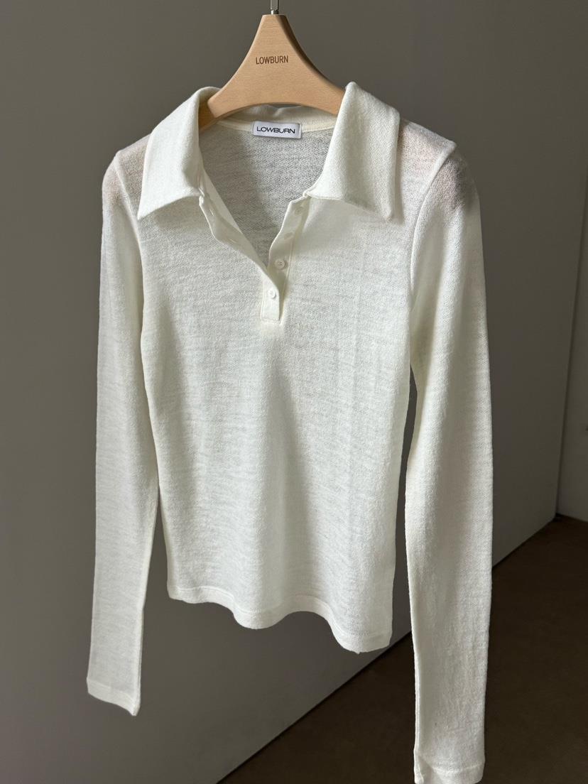 LOWBURN韓國代購㊣女士新品休閑人氣職業推薦時尚針織衫羊毛LOWBURN針織衫