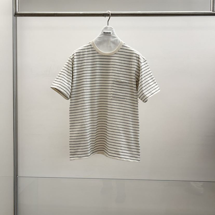 HEHR東大門㊣實拍女裝新品人氣熱賣職業休閑時尚真品T恤條紋hehr-AUTOMNET恤