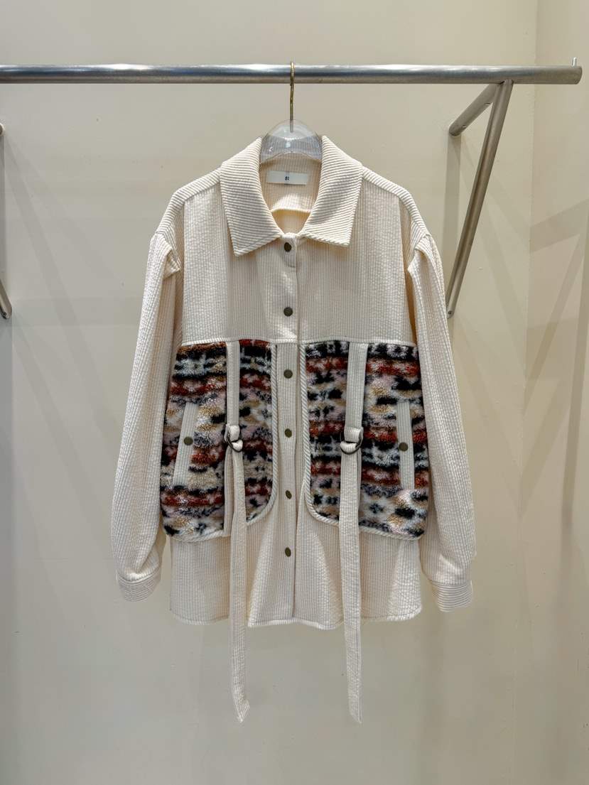 81 MARKET-L韓國代購㊣女士新款熱賣真品襯衫蕾絲衫燈心絨81 MARKET-L襯衫/蕾絲衫