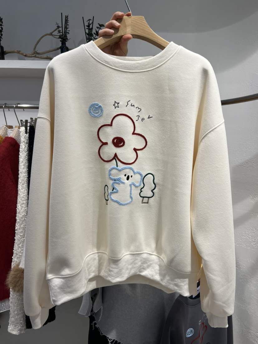 OLA東大門㊣實拍女裝新款時尚休閑推薦熱賣職業人氣真品衛衣mellor/OLA衛衣