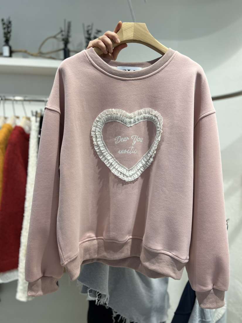 OLA東大門㊣實拍女裝新款25秋冬職業人氣休閑推薦真品時尚衛衣mellor/OLA衛衣