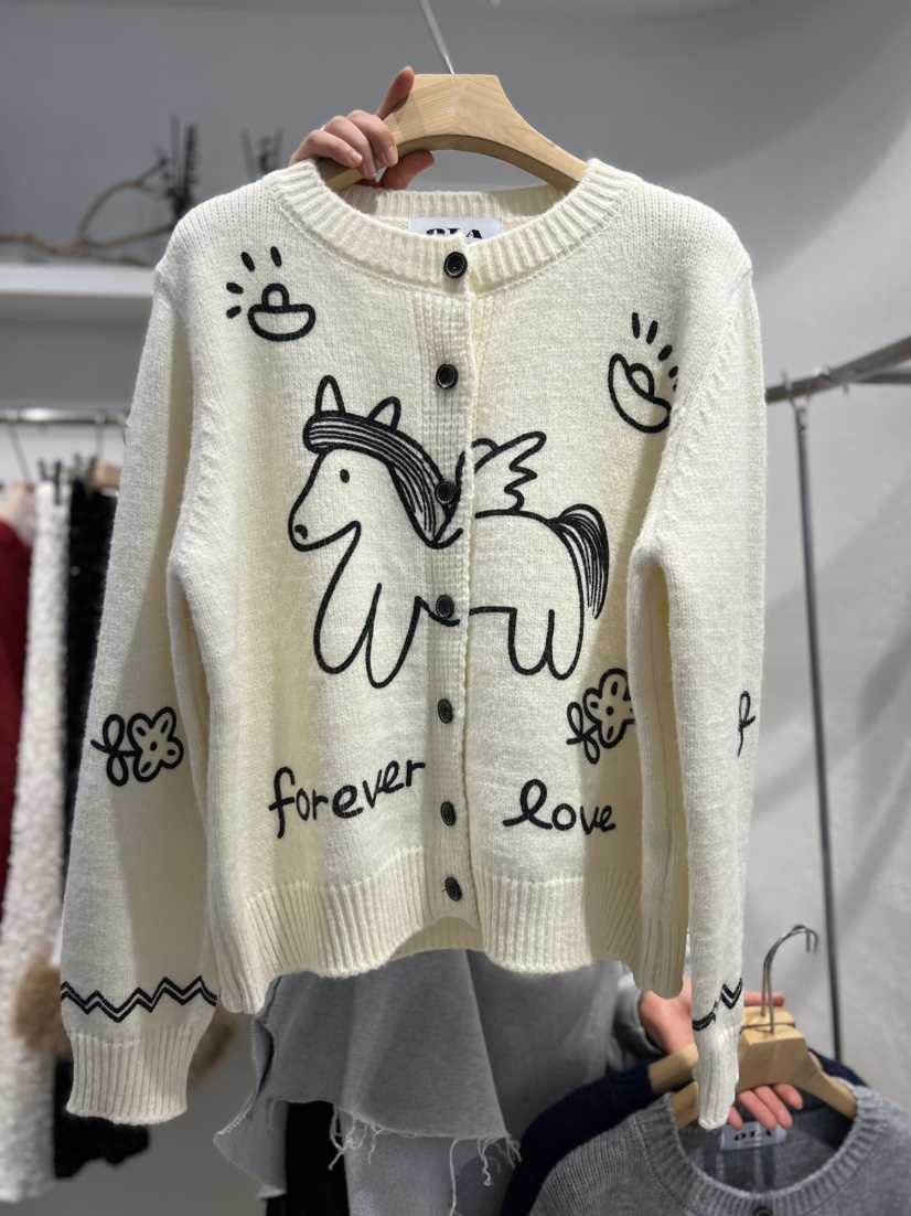 OLA韓國代購㊣女士新品時尚真品推薦人氣職業熱賣25秋冬針織衫mellor/OLA針織衫