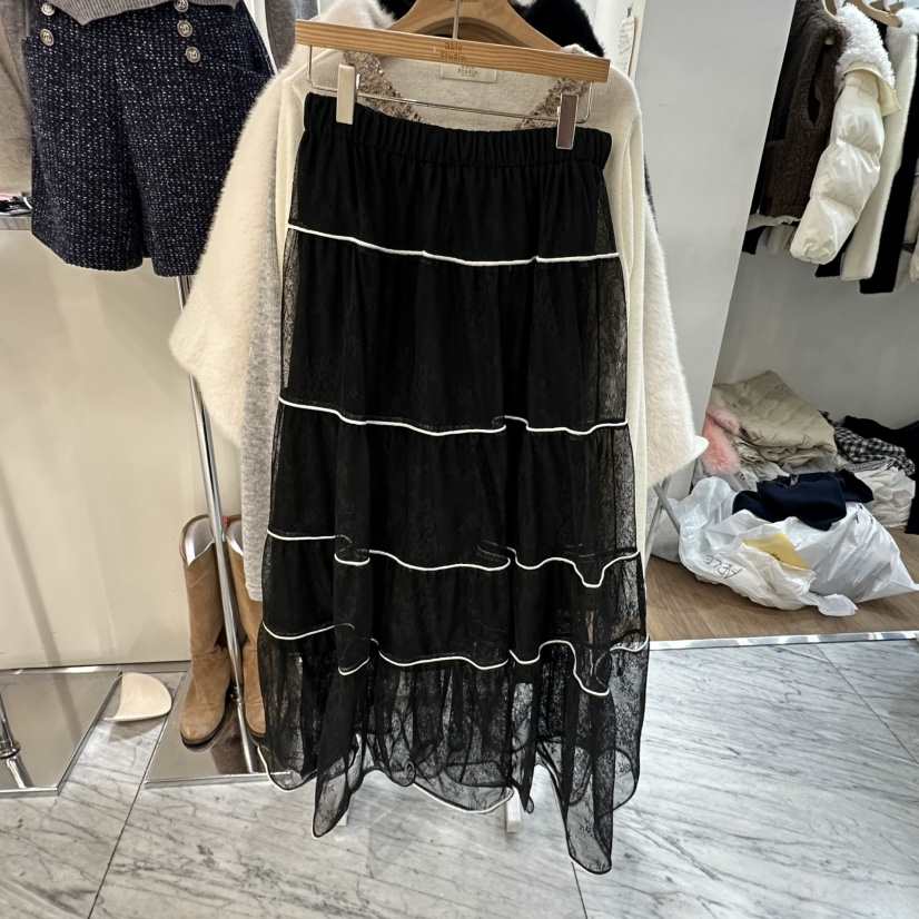 ABLESTUDIO東大門㊣實拍女裝新款人氣25秋冬熱賣職業推薦長裙ABLESTUDIO長裙