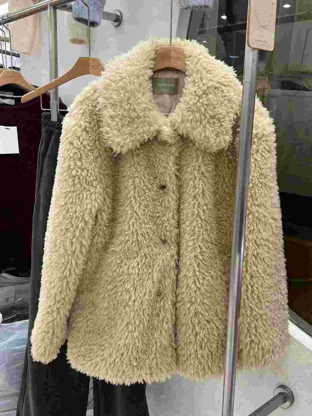 LOUNGE VERA東大門㊣實拍女士新款推薦休閑真品中長款大衣LOUNGE VERA-2件訂中長款大衣