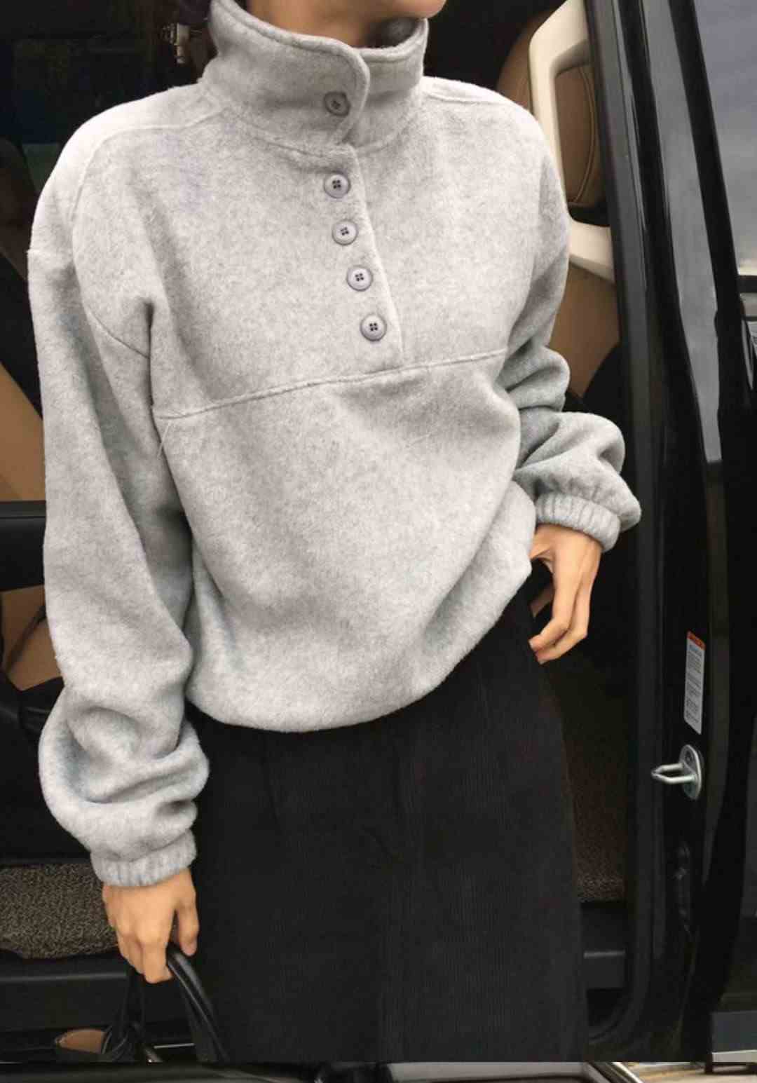 LOUNGE VERA韓國代購㊣女裝新款熱賣25秋冬人氣時尚推薦衛衣LOUNGE VERA-2件訂衛衣