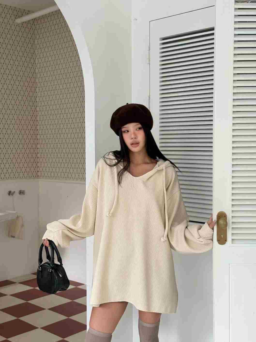 GISELE東大門㊣直郵女士新款人氣推薦休閑熱賣時尚25秋冬衛衣GISELE衛衣