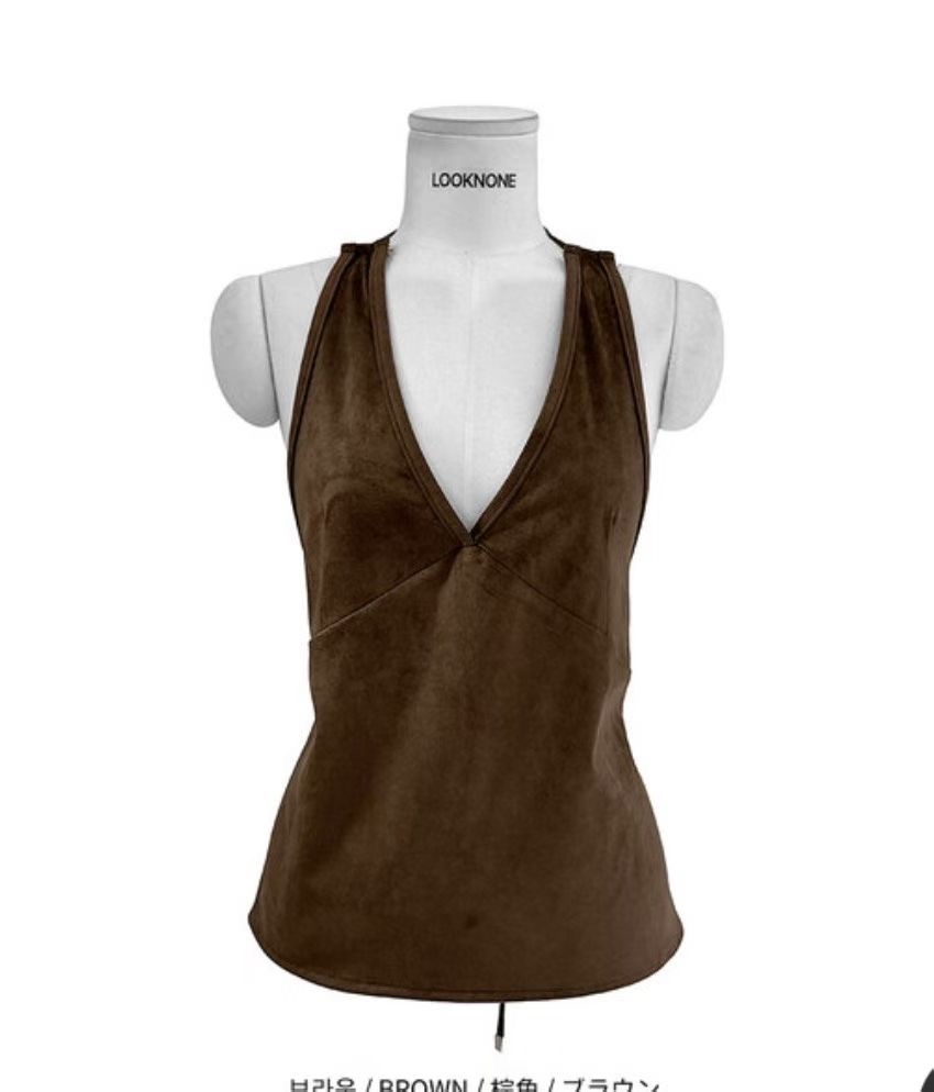 LOUNGE VERA東大門㊣代購女裝新款真品職業25秋冬吊帶背心LOUNGE VERA-2件訂吊帶/背心