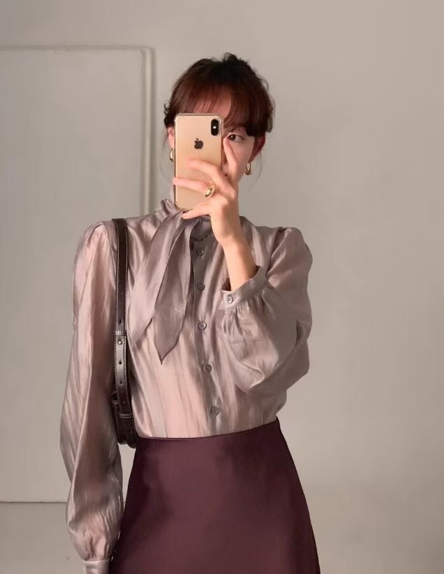 LOUNGE VERA東大門㊣代購女士新款職業休閑時尚襯衫蕾絲衫LOUNGE VERA-2件訂襯衫/蕾絲衫