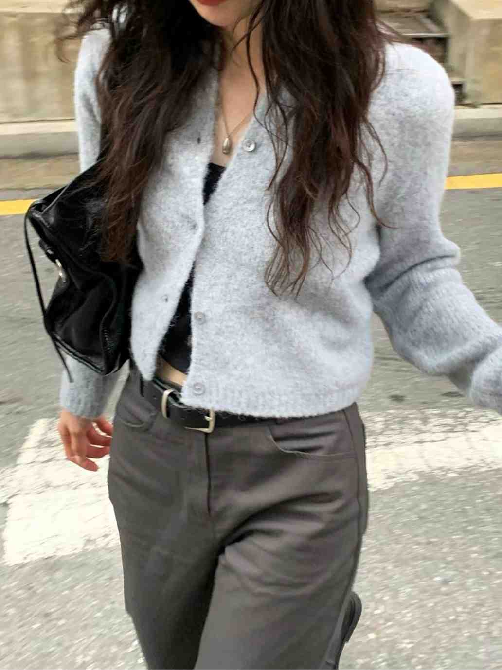 ALL OF US韓國代購㊣女裝新品人氣推薦25秋冬針織衫不含內搭ALL OF US針織衫