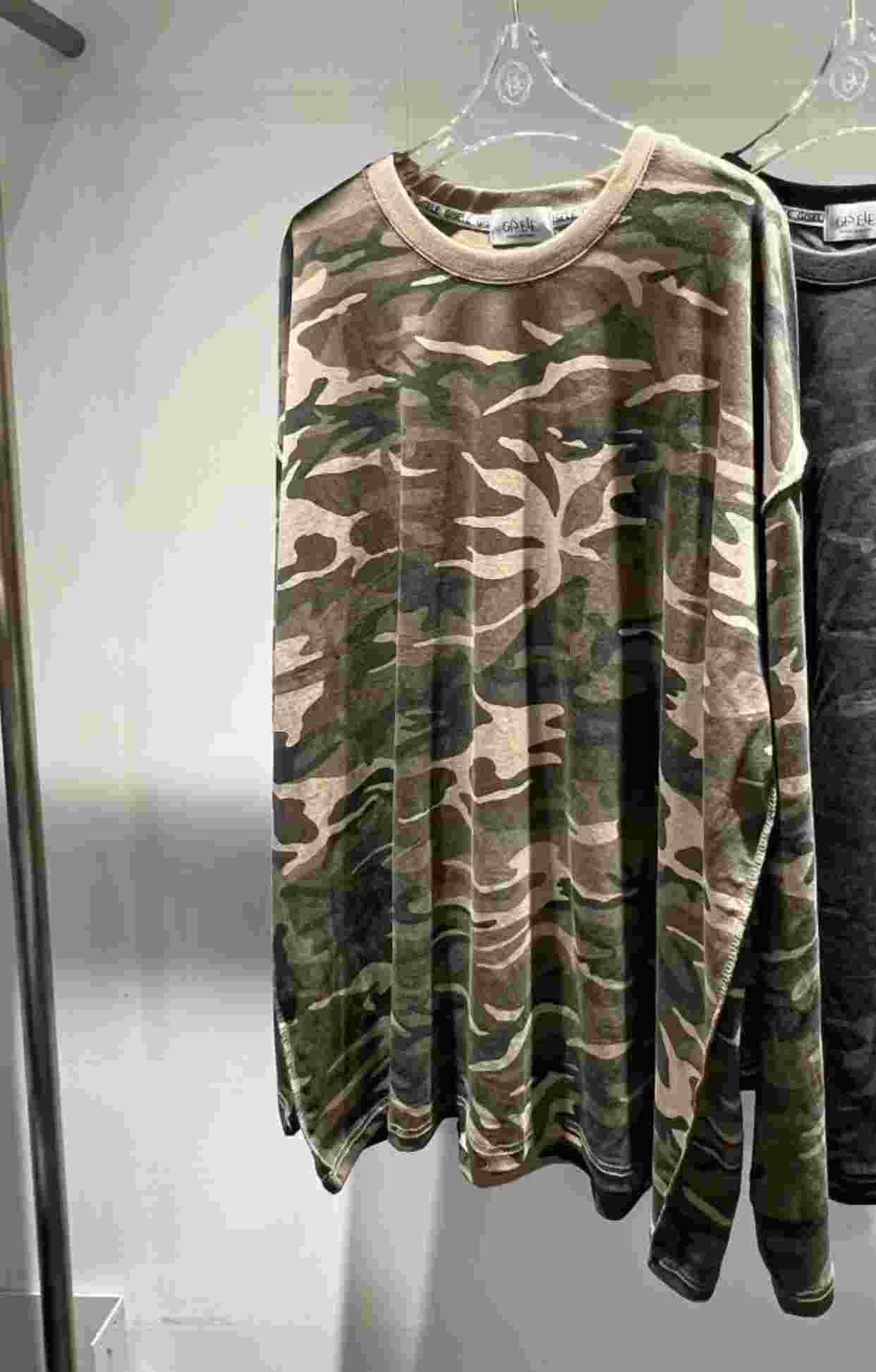 GISELE東大門㊣實拍女裝新品推薦職業人氣熱賣時尚休閑長袖T恤GISELE長袖T恤