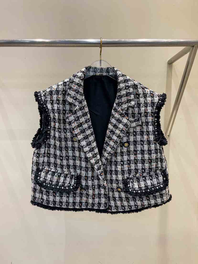 81 MARKET-L東大門㊣直郵女裝新款時尚休閑推薦25秋冬馬甲81 MARKET-L馬甲